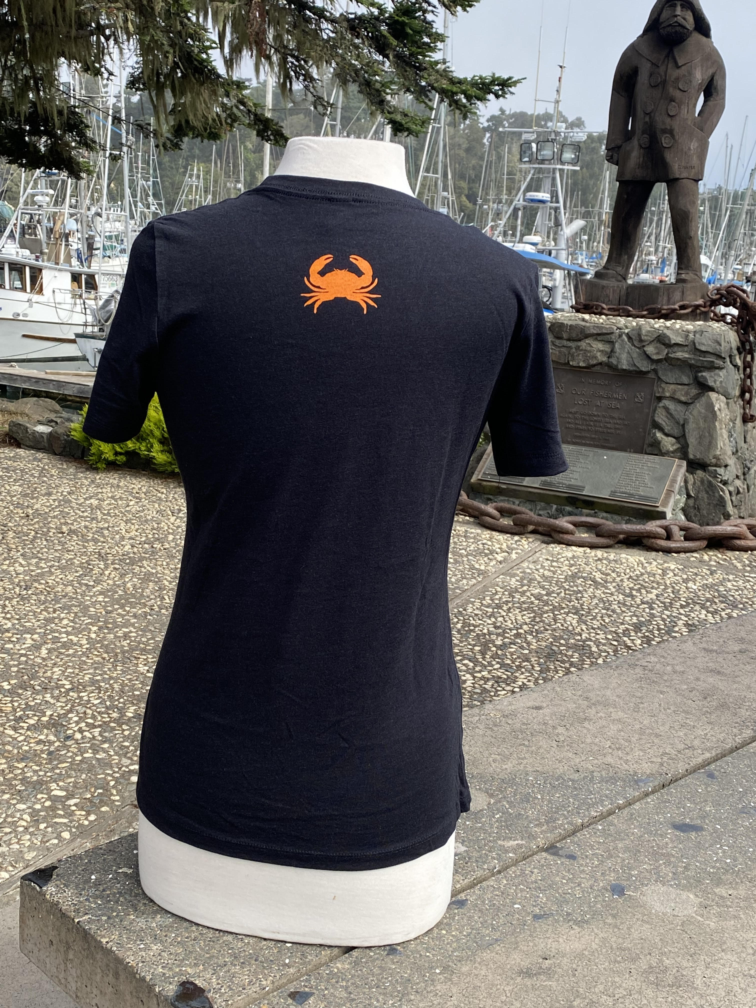 T-Shirt With Crab Logo